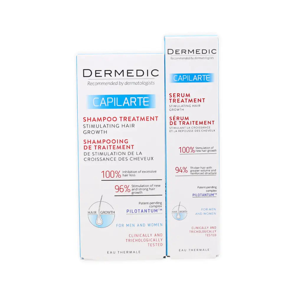 Dermedic Capilarte Shampoo + Serum Set