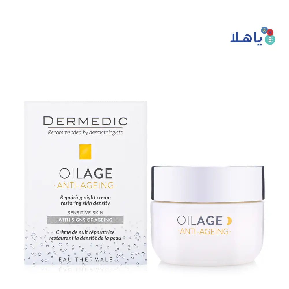 DERMEDIC - DERMEDIC OILAGE ANTI - AGEING REPAIRING NIGHT CREAM 50ML - Pharmazone - 