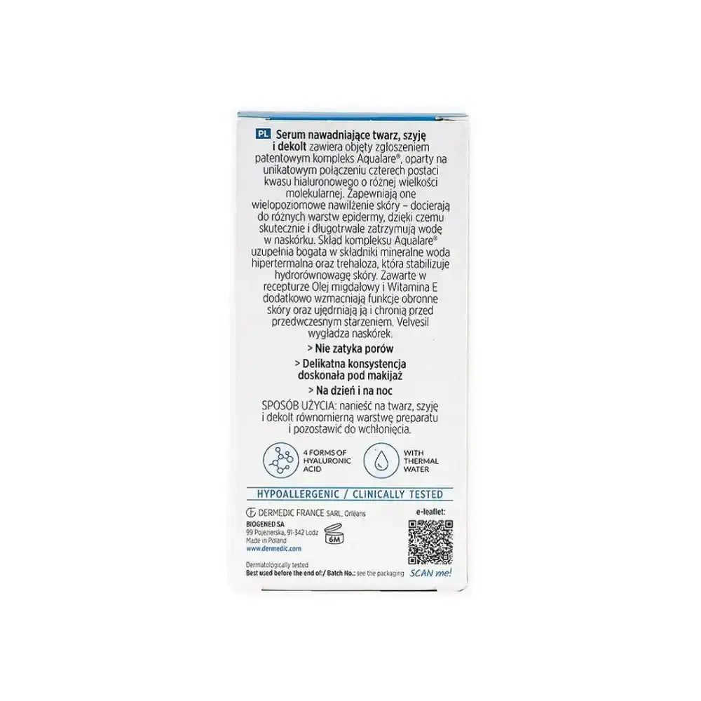 DERMEDIC - DERMEDIC HYDRAIN 3 HIALURO HYDRATING SERUM 30ML - Pharmazone - 