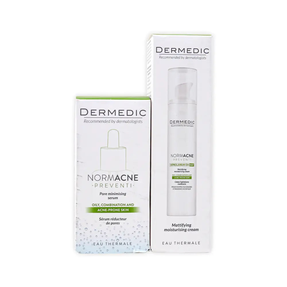 Dermedic Normacne Serum + Moisturizing Cream Set