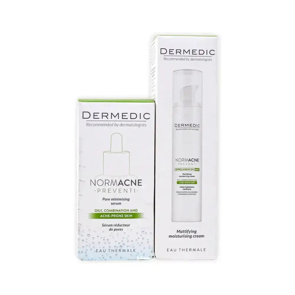 Dermedic - Dermedic Normacne Serum + Moisturizing Cream Set - Pharmazone - 