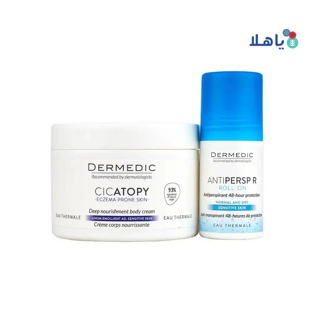 DERMEDIC - Dermedic Roll On + Body Cream Set - Pharmazone - 