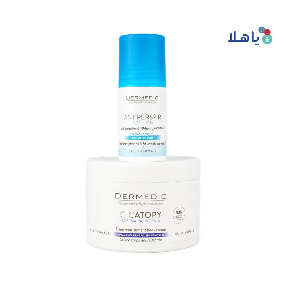 Dermedic Roll On + Body Cream Set