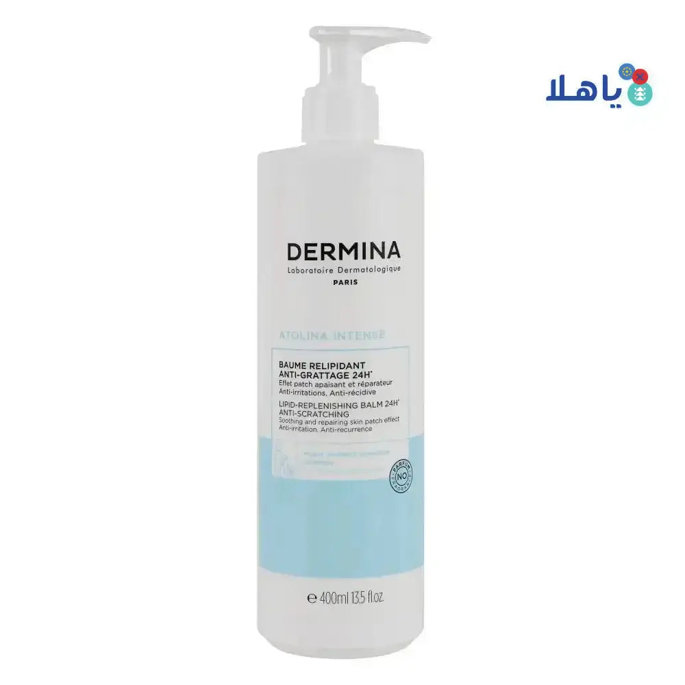 DERMINA - Dermina Atolina Intense Lipid - Replenishing Balm 24h 400ml - Pharmazone - 