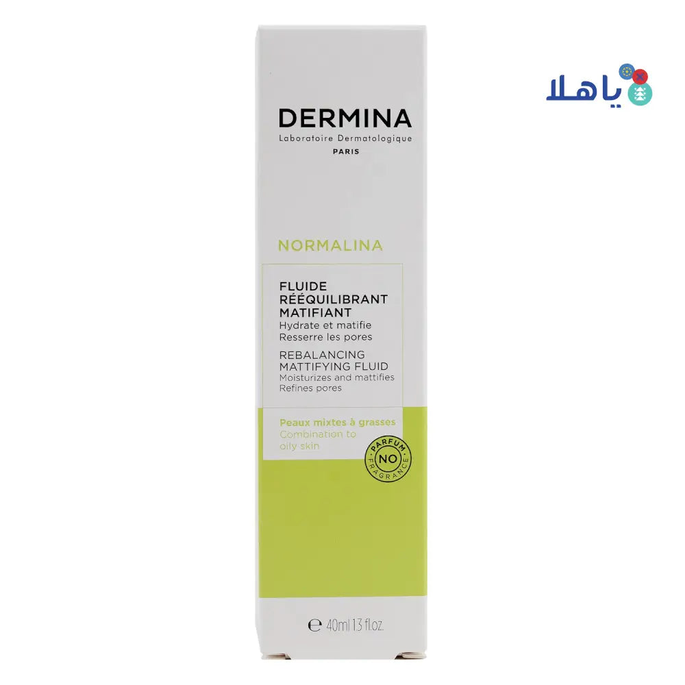 Dermina Normalina Rebalancing Mattifying Fluid 40ml