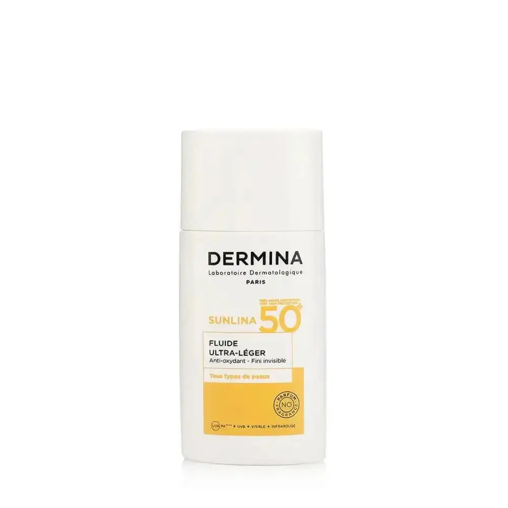 DERMINA - Dermina Sunlina Ultra - Light Sun Fluid Spf50+ 50ml - Pharmazone - 