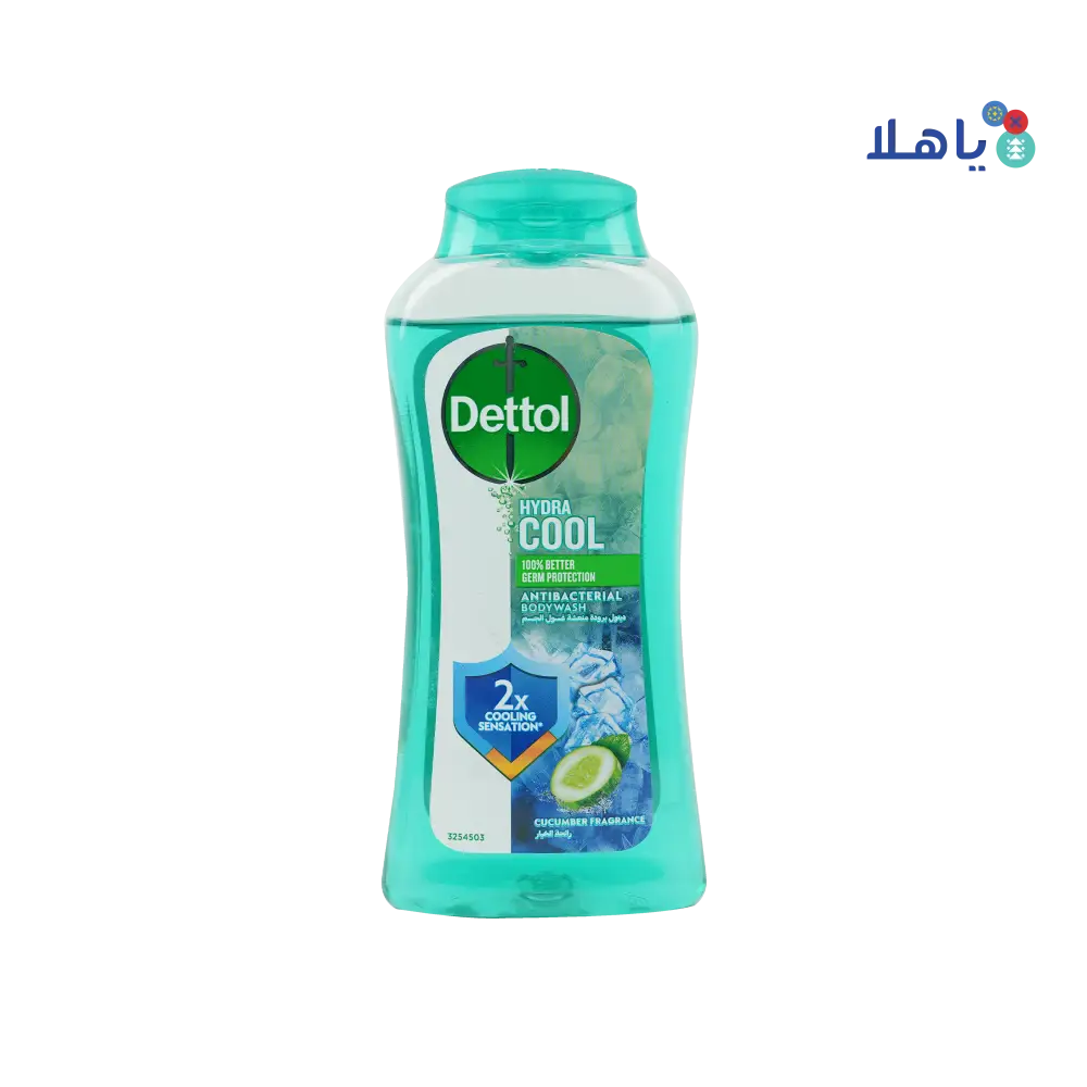 Dettol Hydra Cool Body Wash 250ml - Cucumber Fragrance