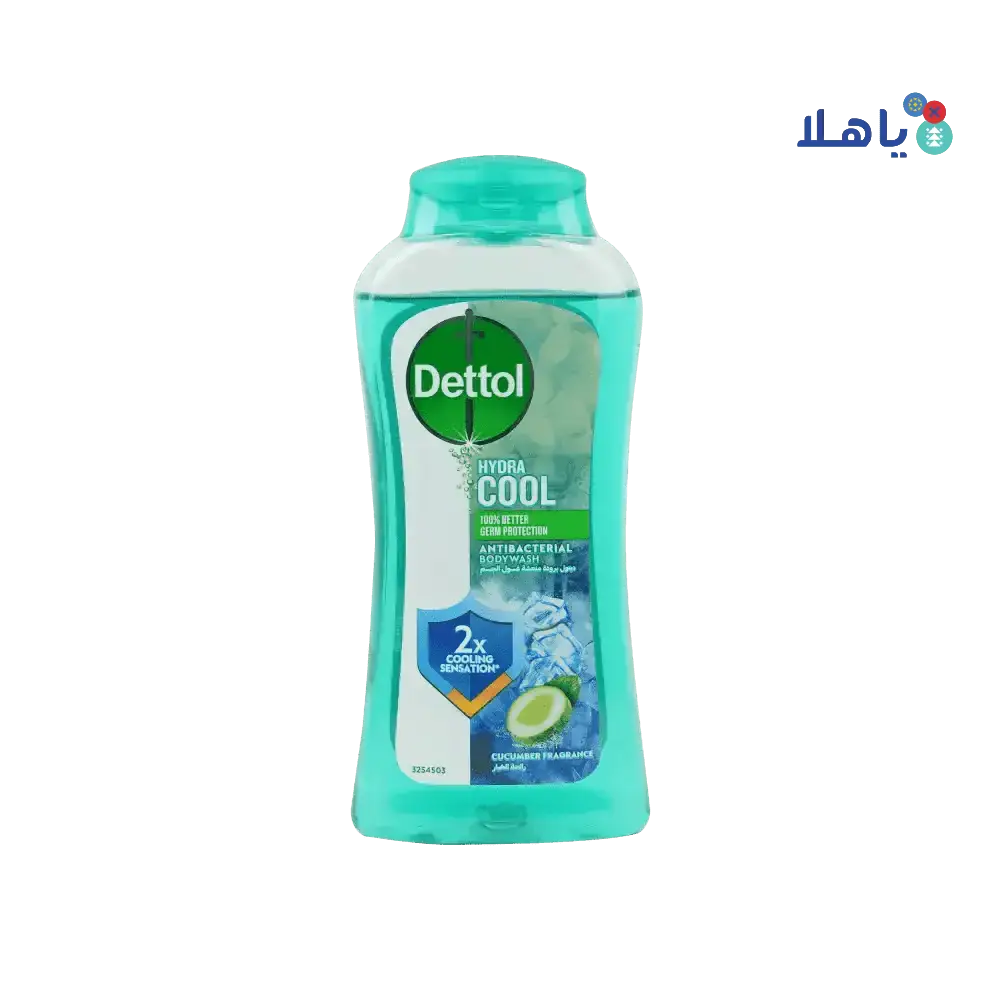 RB DETTOL - Dettol Hydra Cool Body Wash 250ml - Cucumber Fragrance - Pharmazone - 