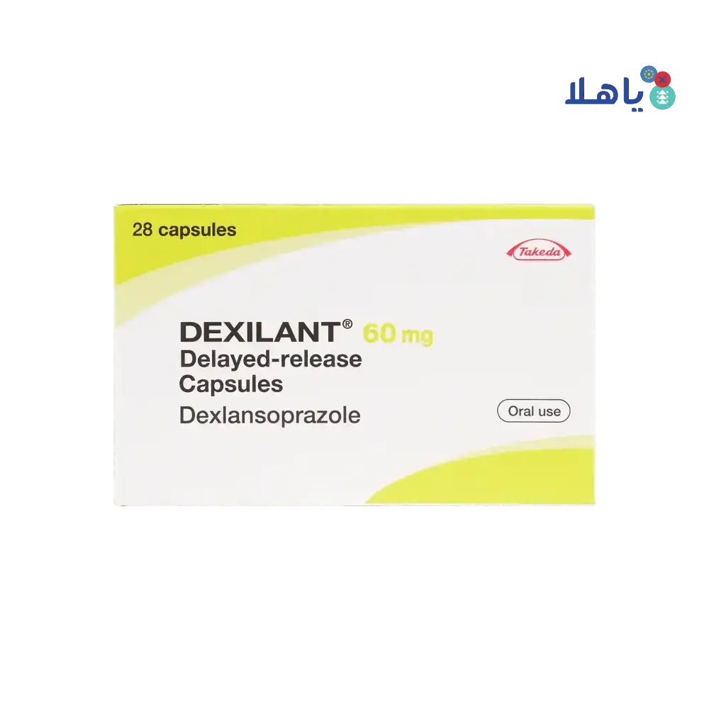 HIKMA PHARMACEUTICALS - DEXILANT 60MG 28 CAPS - Pharmazone - 