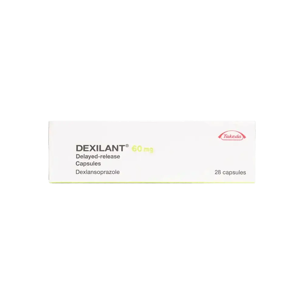 HIKMA PHARMACEUTICALS - DEXILANT 60MG 28 CAPS - Pharmazone - 