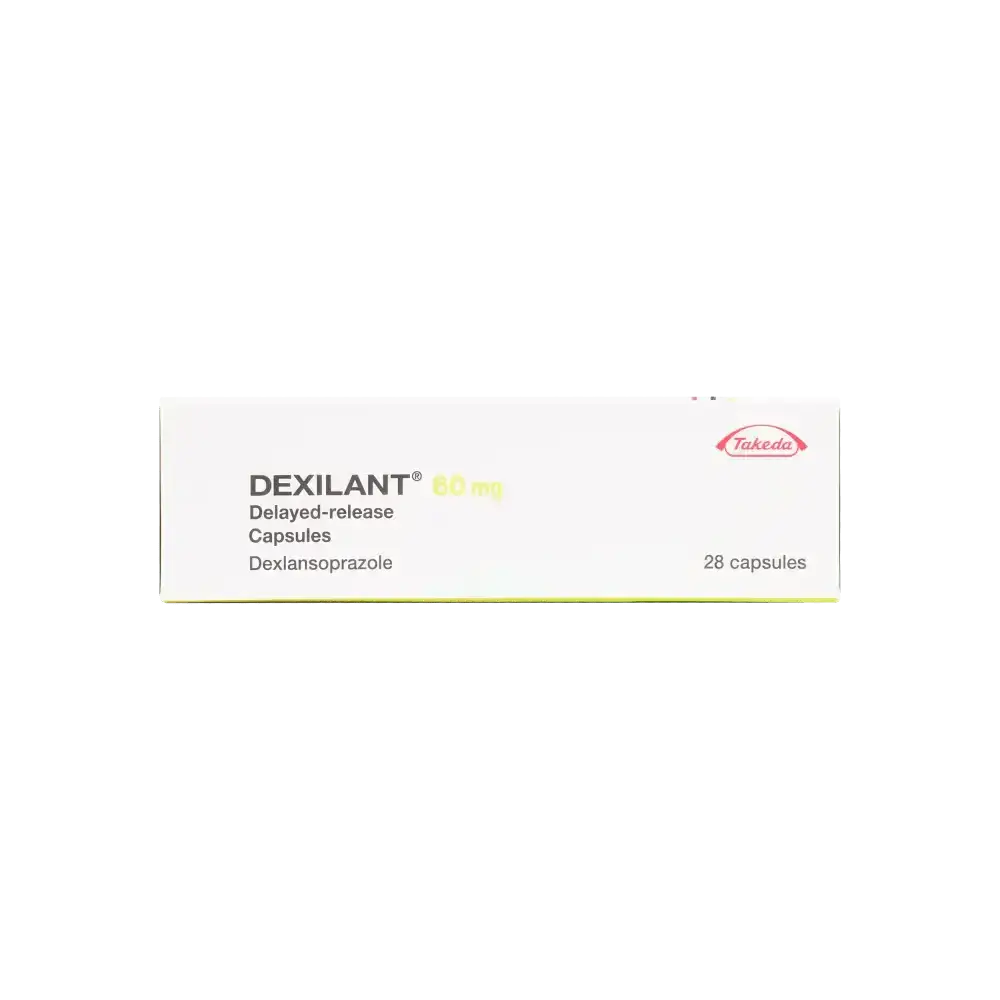 HIKMA PHARMACEUTICALS - DEXILANT 60MG 28 CAPS - Pharmazone - 