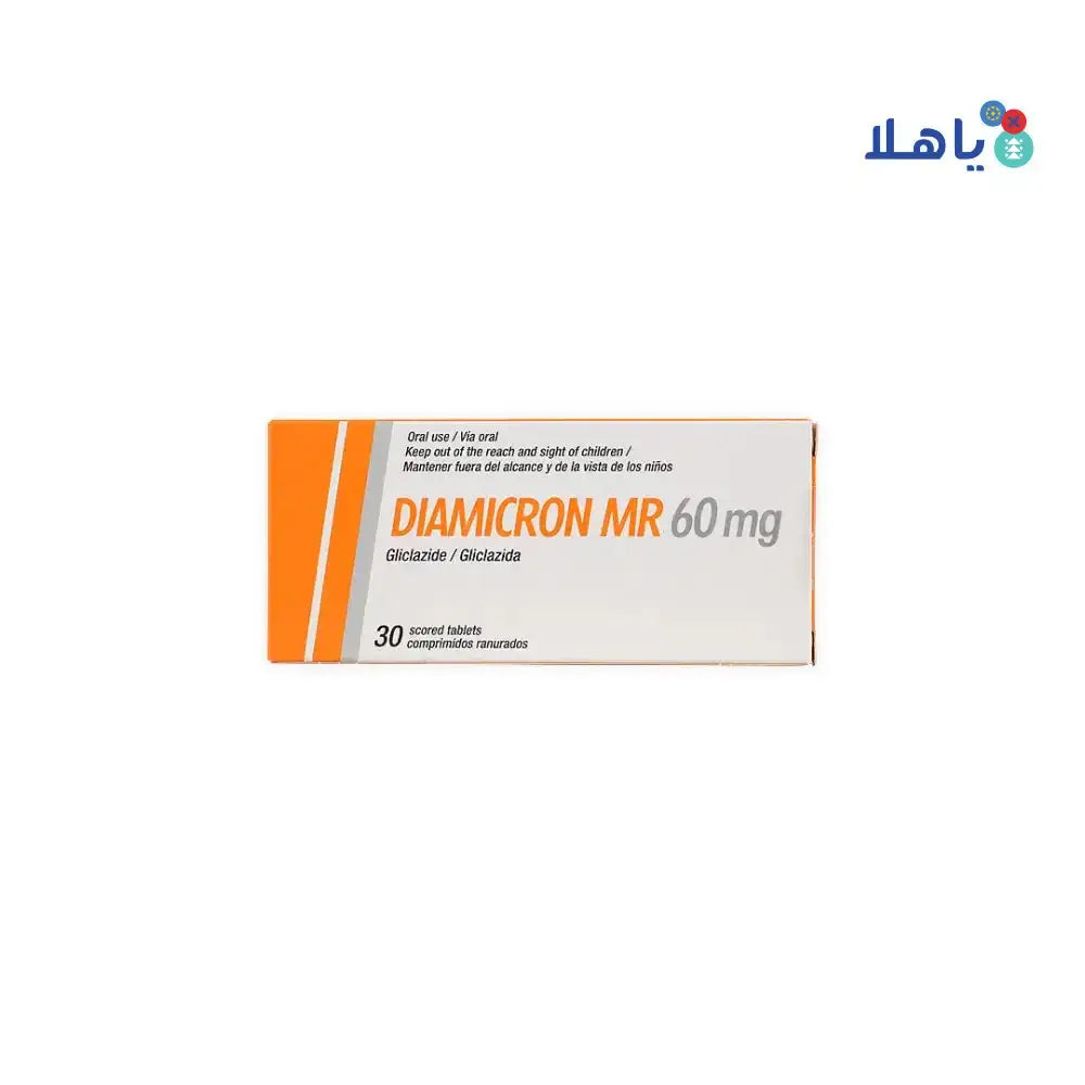 SERVIER - Diamicron Mr 60Mg 30Tab - Pharmazone - 