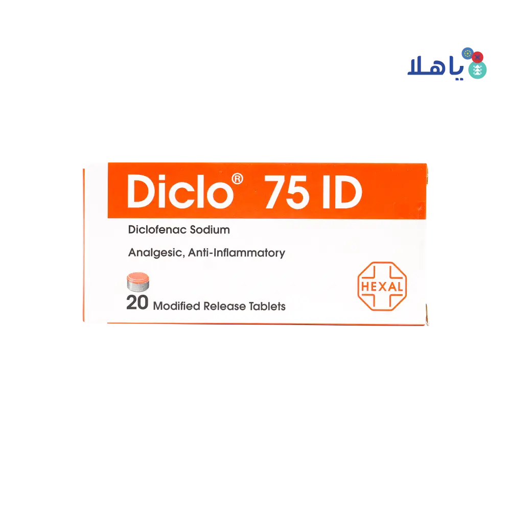 DICLO 75 ID TABLETS 20 TAB