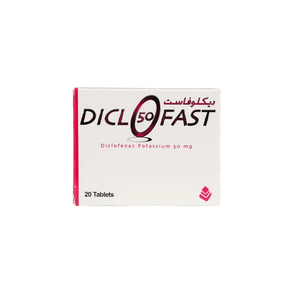 KSPICO - Diclofast 50Mg 20 Tab - Pharmazone - 