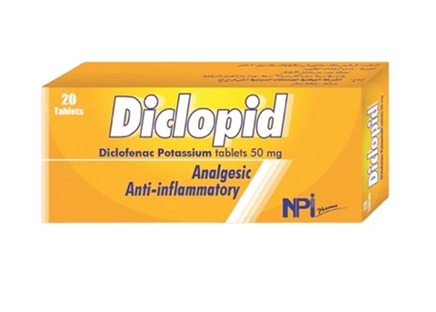 DICLOPID TABLET 20TAB