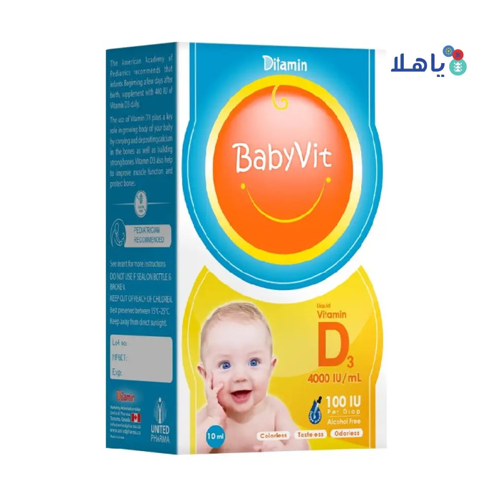 DITAMIN BABYVIT D3 100IU 10ML