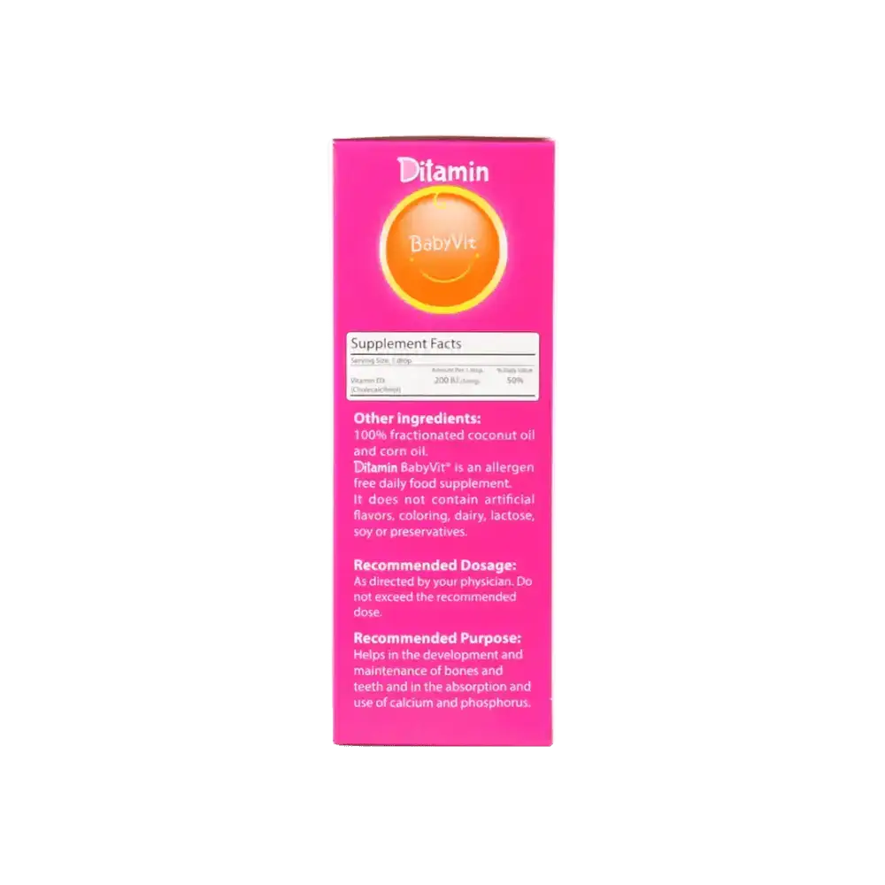 UNITED PHARMA - Ditamin Babyvit D3 200iu 10ml - Pharmazone - 