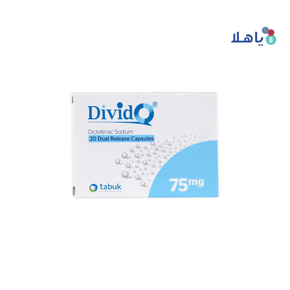 DIVIDO 75MG DUAL RELEASE  20 CAP