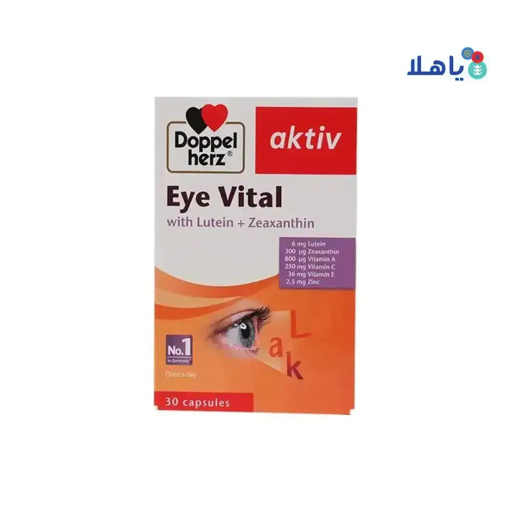 DOPPEL HERZ - Doppelherz Aktiv Eye Vital 30cap - Pharmazone - 