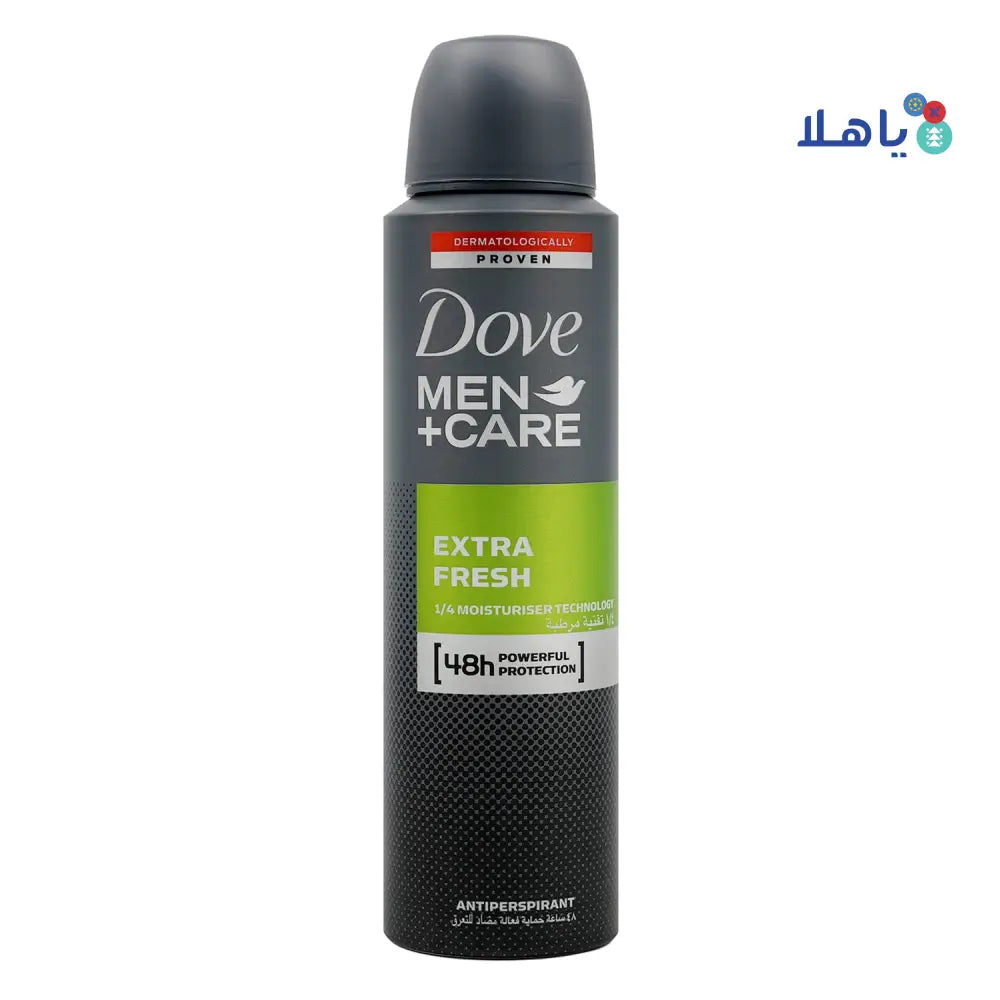 Dove Antiperspirant Men+Care 48hrs Spray 150ml-Extra Fresh