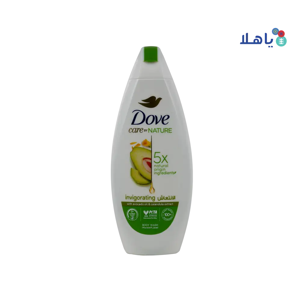 Dove Care By Nuture Invigorating Body Wash 250ml