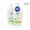 Dove Care & Protect Refreshing Hand Wash 2X500ml 10% Off