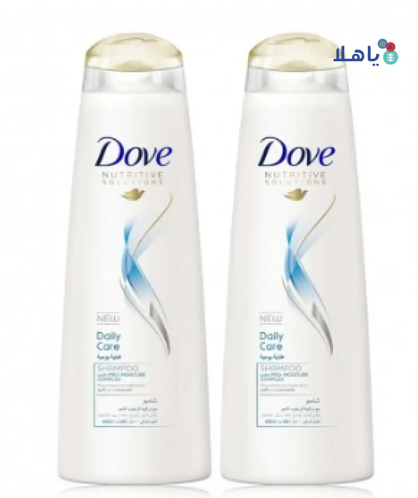 Dove Daily Care Shampoo 2X400ml15% Off