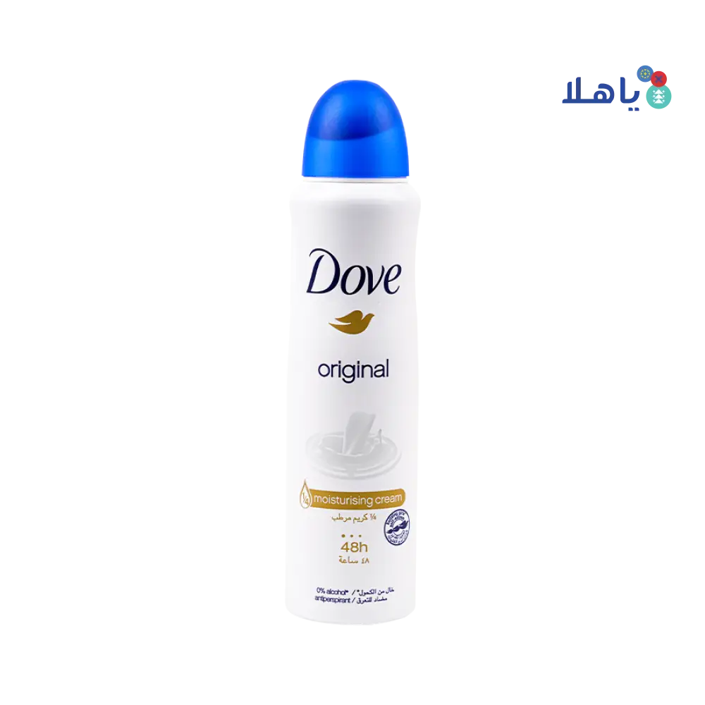 Dove Moisturising Cream 48Hrs Spray 150ml -Original