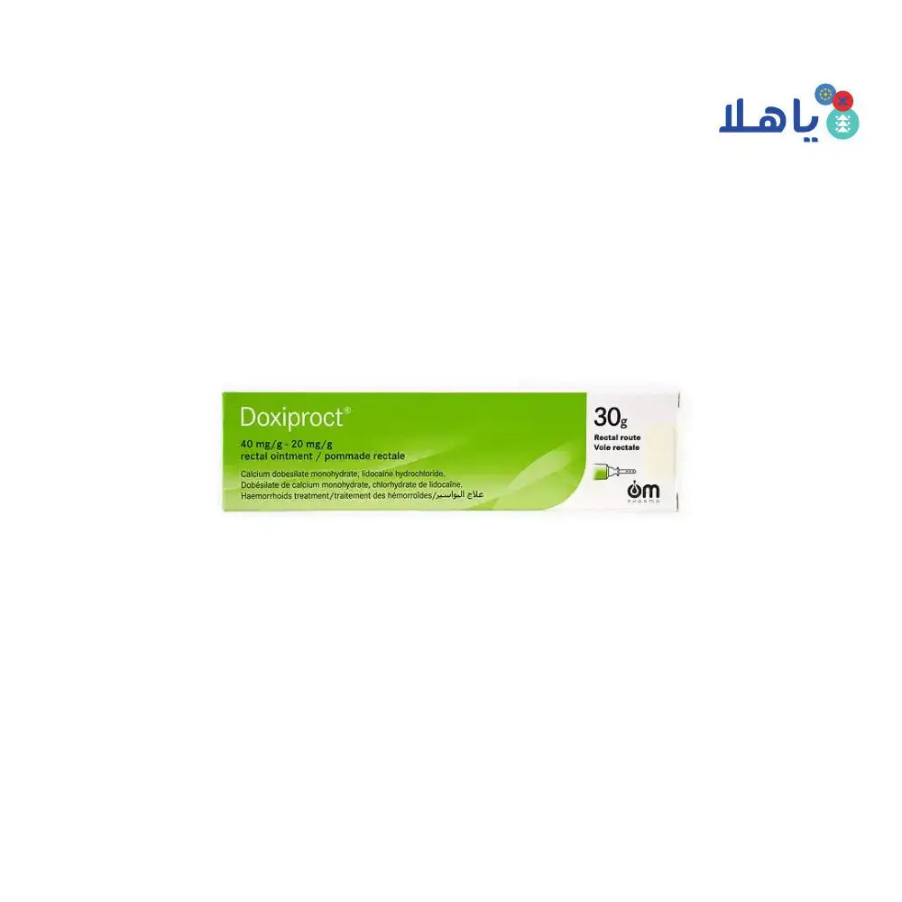 OM - Doxiproct Ointment 30 Gm - Pharmazone - 