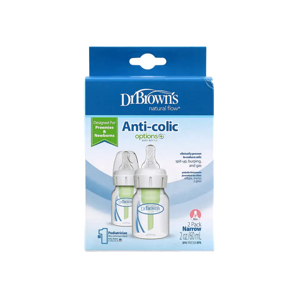 Dr Browns Anti-Colic Baby Bottle(0m+) 2x60ml-8219