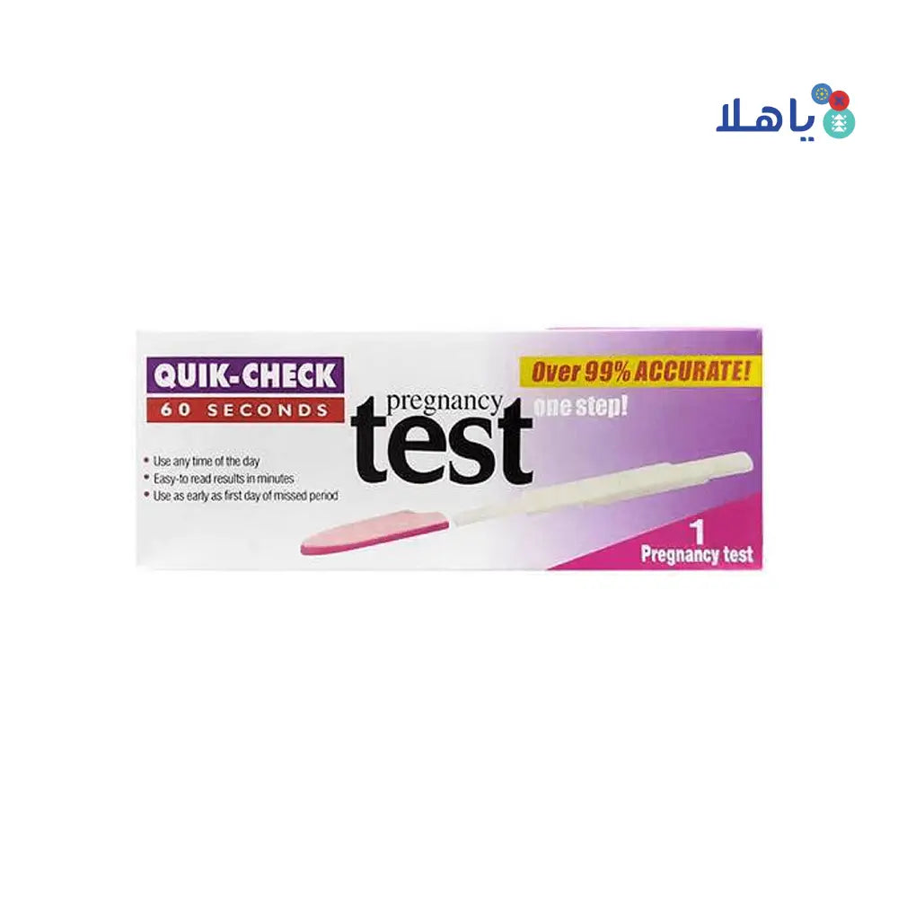 DR.FAY QUIK-CHECK PREGNANCY SINGLE TEST