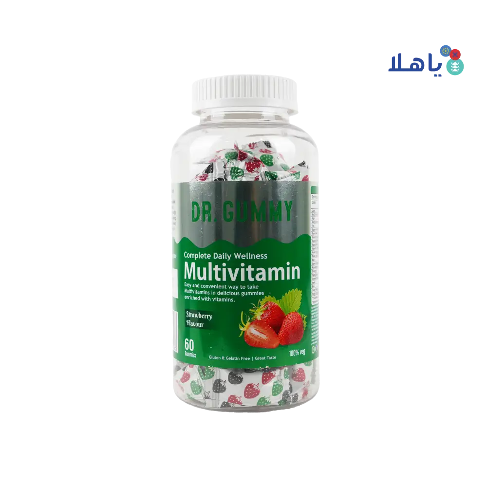 DR.Gummy Multivitamin 60 Gummies-Strawberry