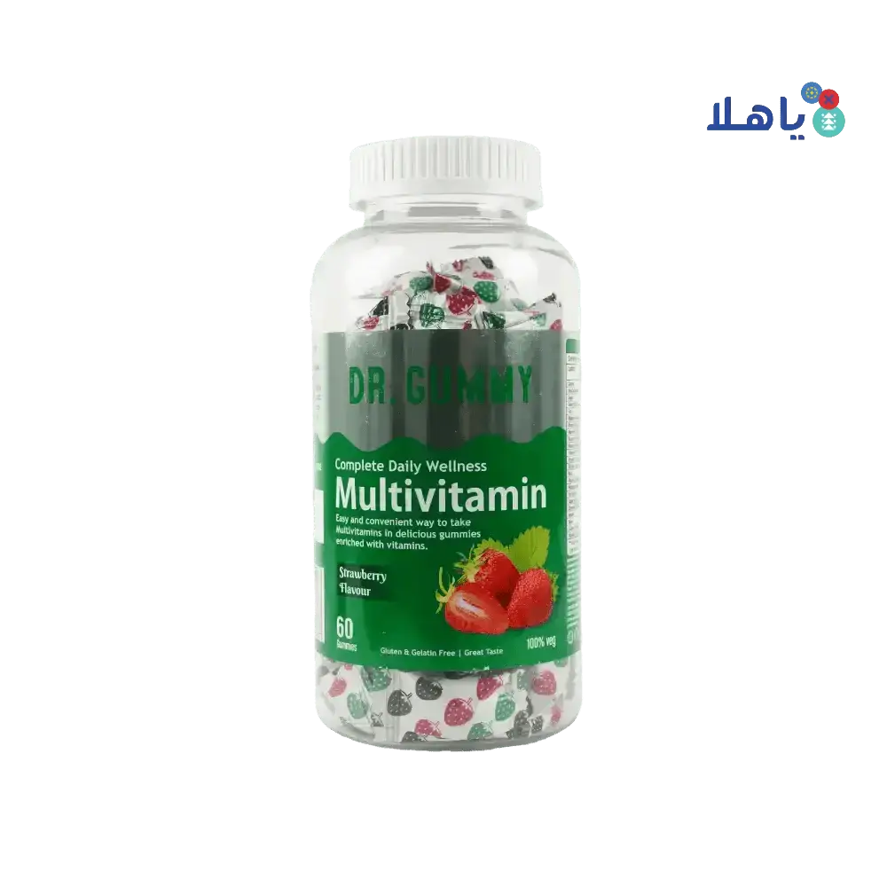 Enzymes Pharmaceuticals - DR.Gummy Multivitamin 60 Gummies - Strawberry - Pharmazone - 