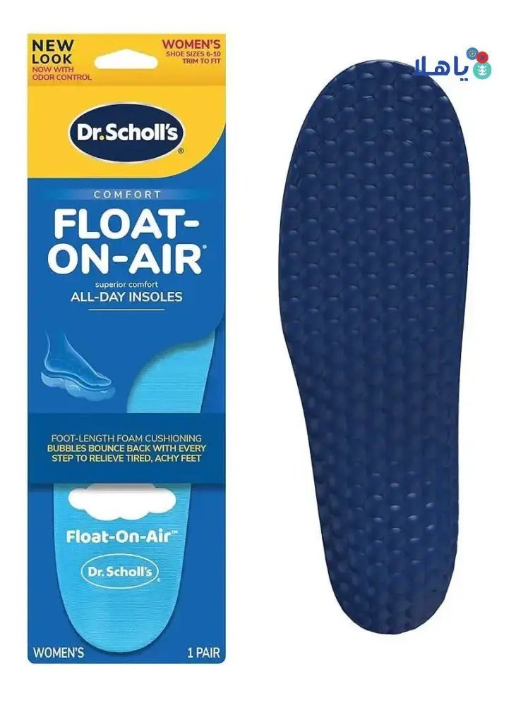 Dr Scholl's - Dr.Scholl's Float - On - Air Foam Insoles Women Sizes 6 - 10 1Pair - Pharmazone - 