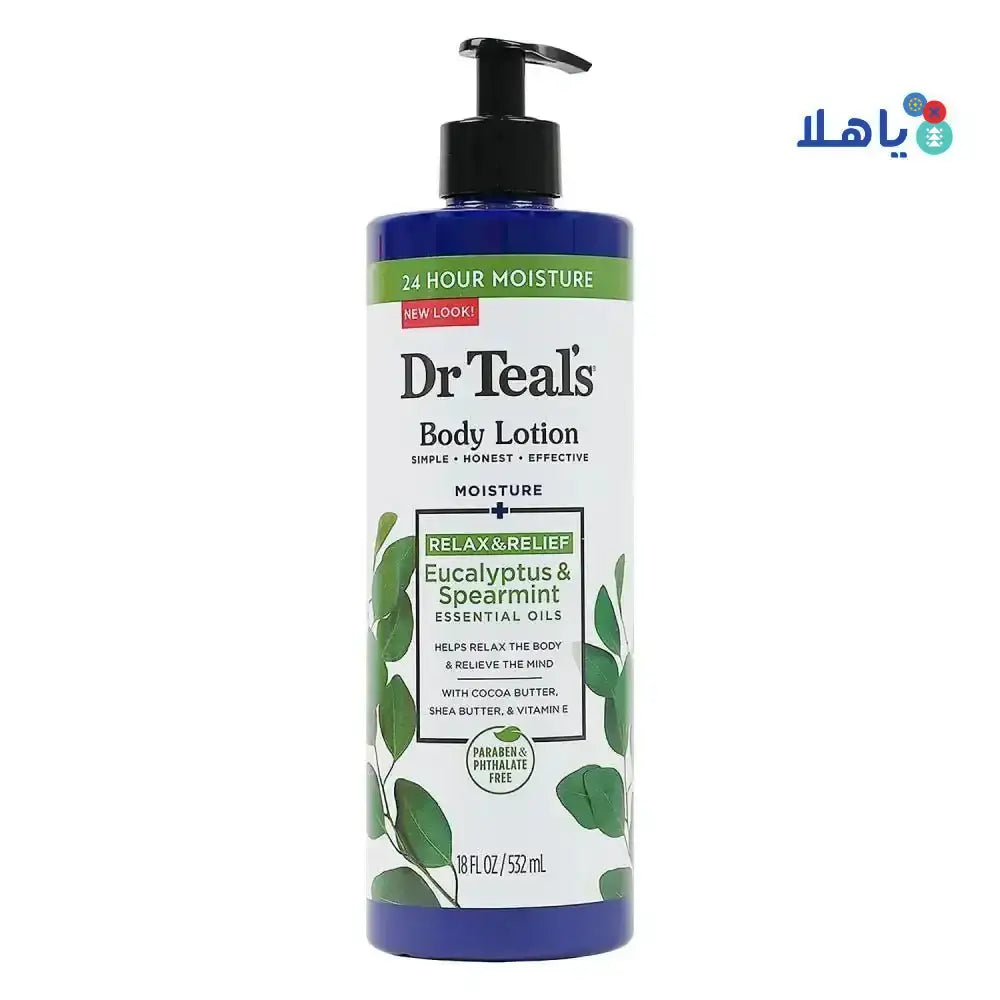 DR TEALS - Dr Teals Eucalyptus & Spearmint Body Lotion 532ml - Pharmazone - 