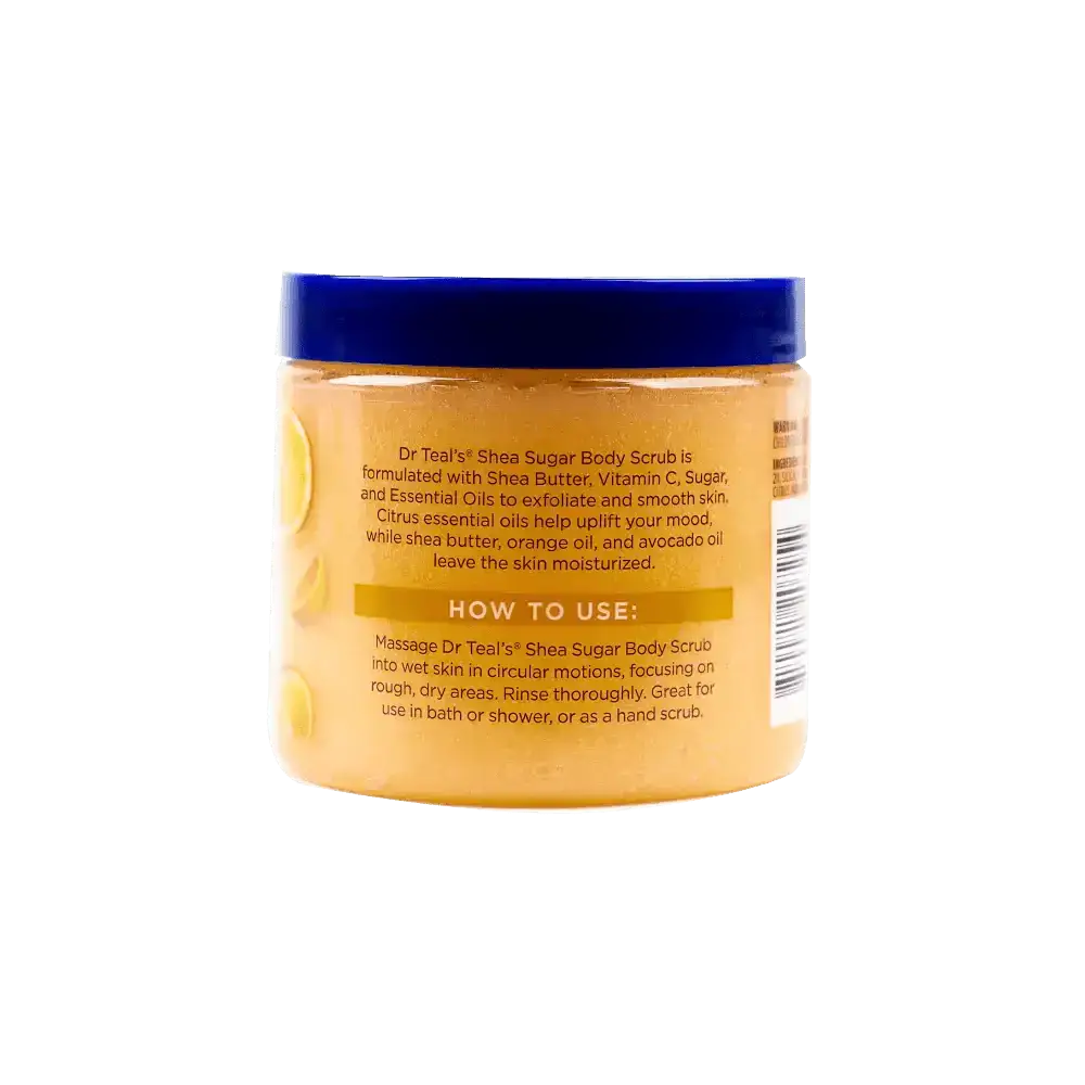 DR TEALS - Dr Teals Shea Sugar Scrub 538g â€“ Citrus - Pharmazone - 