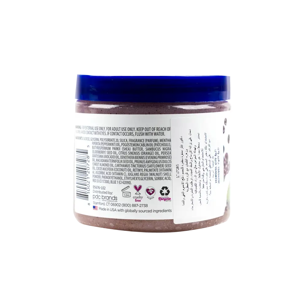 Dr Teals Shea Sugar Scrub 538g – Black Elderberry