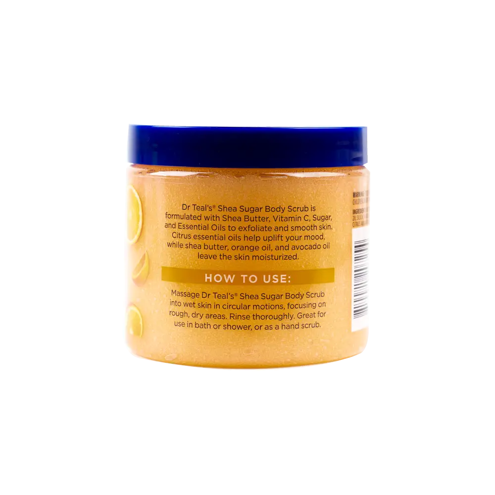 Dr Teals Shea Sugar Scrub 538g – Citrus