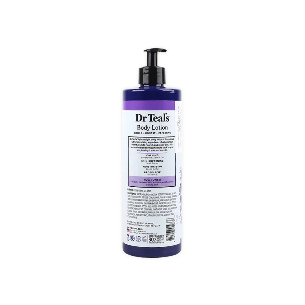 Dr Teals Soothe & Sleep Body Lotion 532ml-Lavender