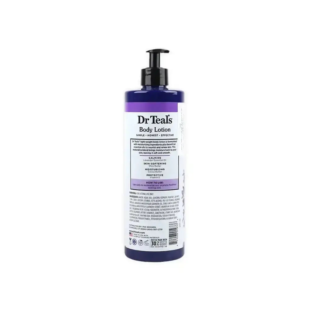 DR TEALS - Dr Teals Soothe & Sleep Body Lotion 532ml - Lavender - Pharmazone - 