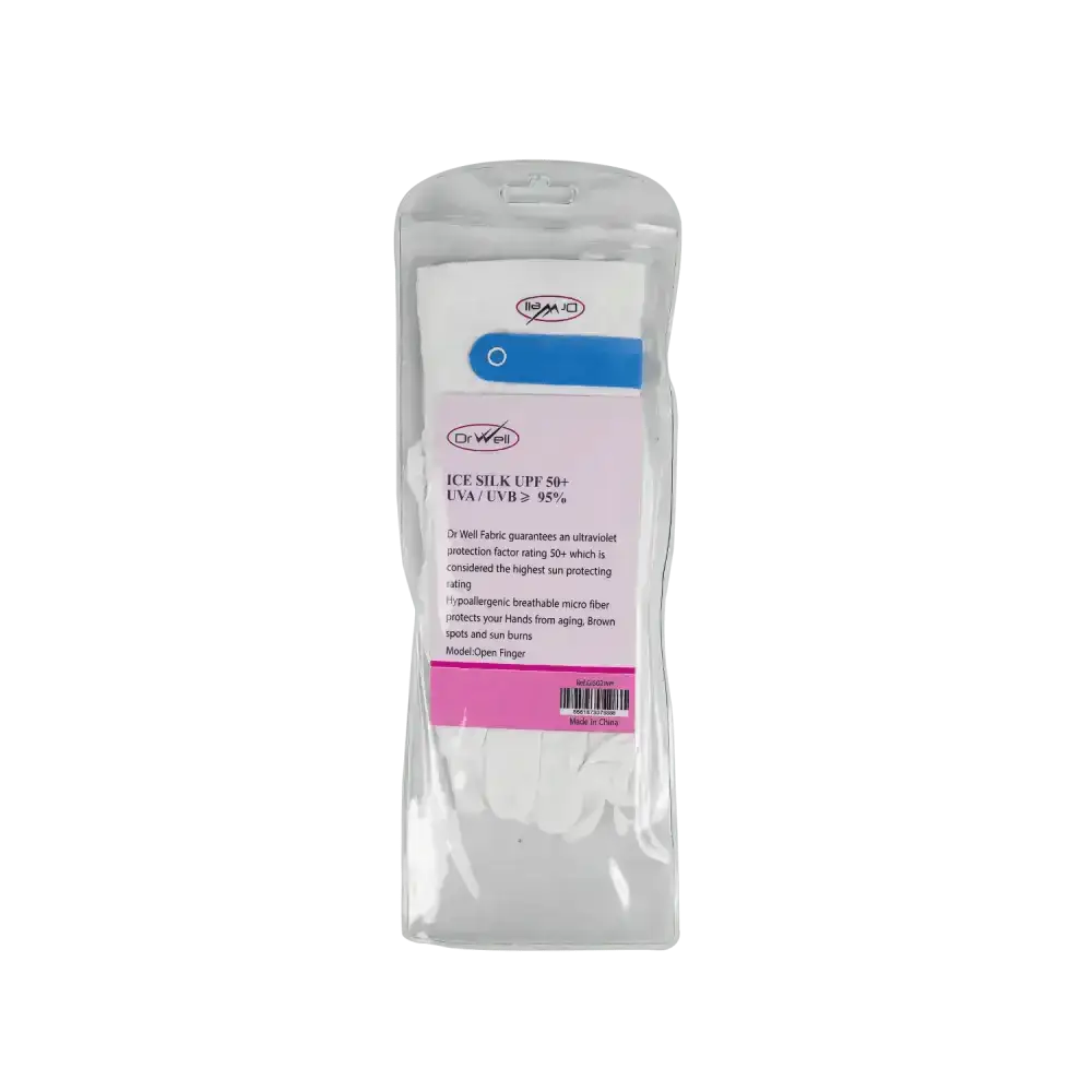 Dr Well - Dr Well Gloves Ice Slik Upf 50+Uvb 95% GIS02WH - 8888 - Pharmazone - 