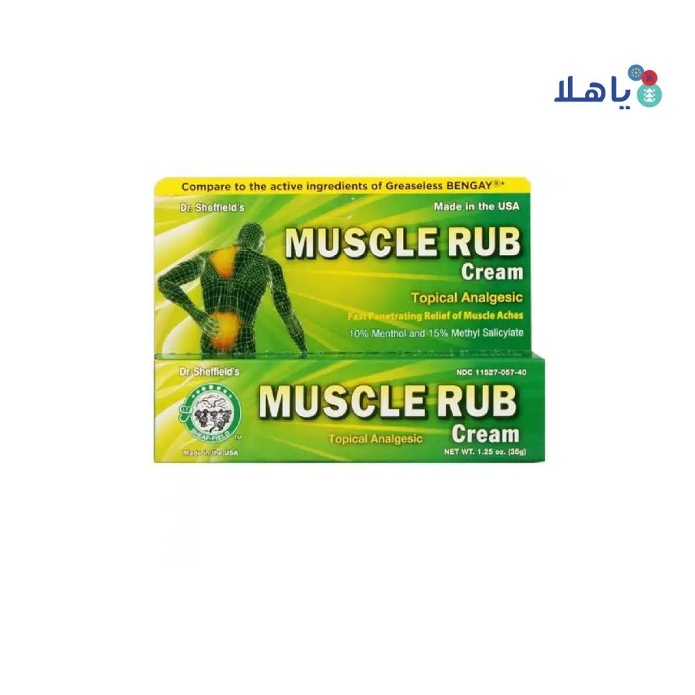 Dr.Sheffield - Muscle Rub Cream 35G (Dr.Sheffield) - Pharmazone - 