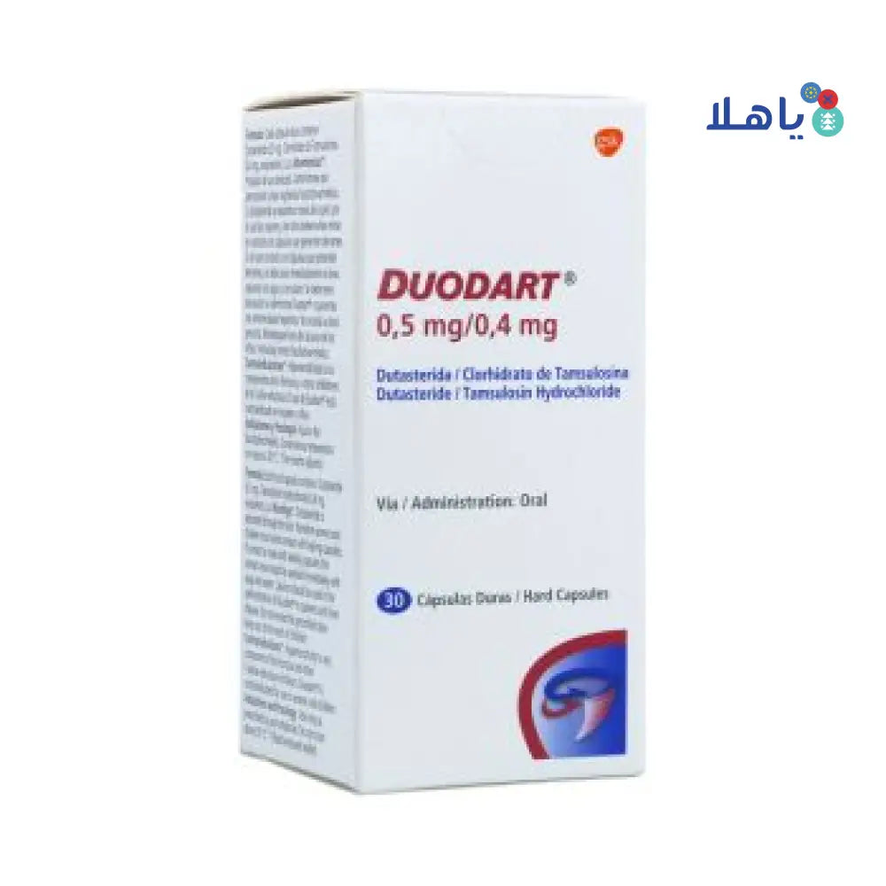 DUODART 0.5MG/0.4MG 30CAP