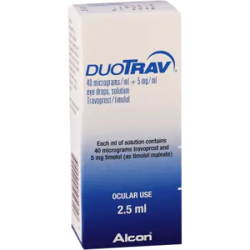 DUOTRAV EYE DROPS 2.5ML