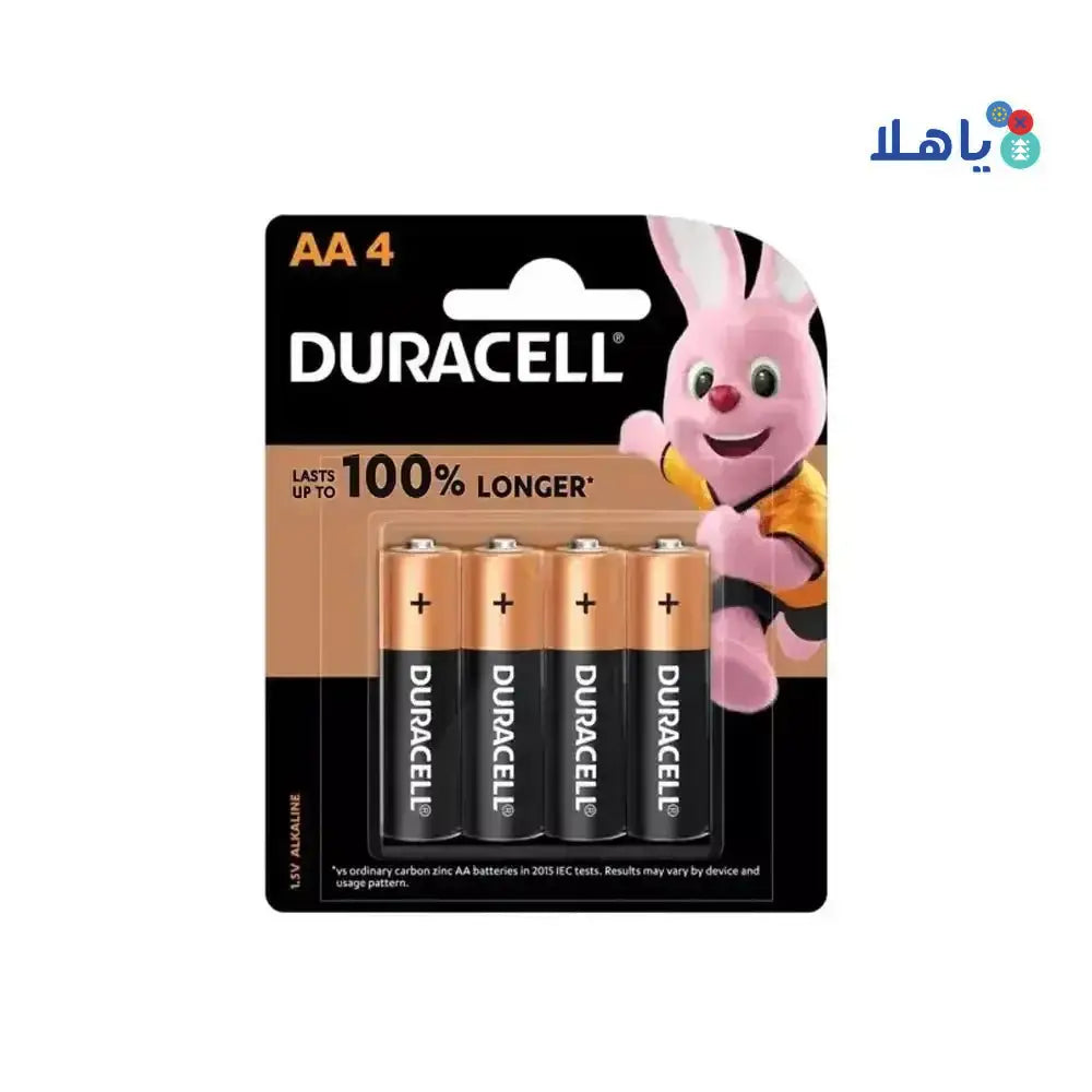 DURACELL - Duracell Alkaline Battery 4pcs - AA - Pharmazone - 