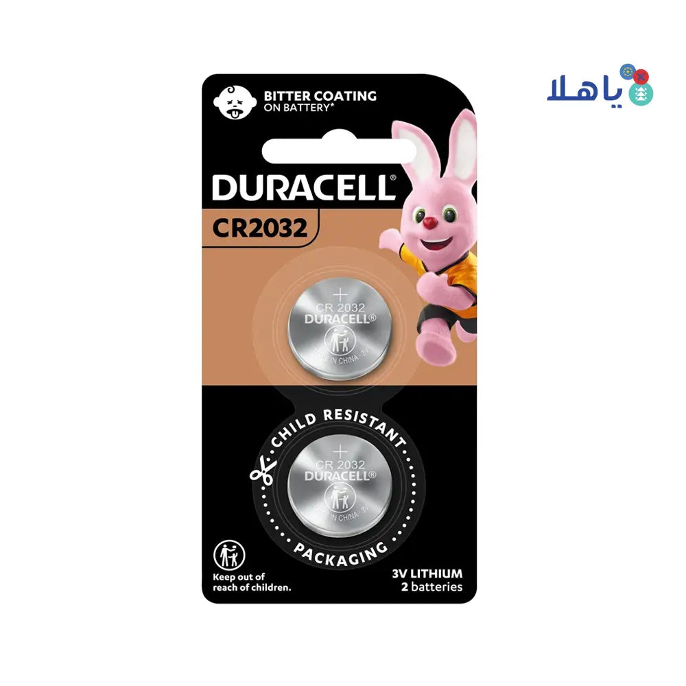 DURACELL BATTERIES - CR2032 - 2 PIECES