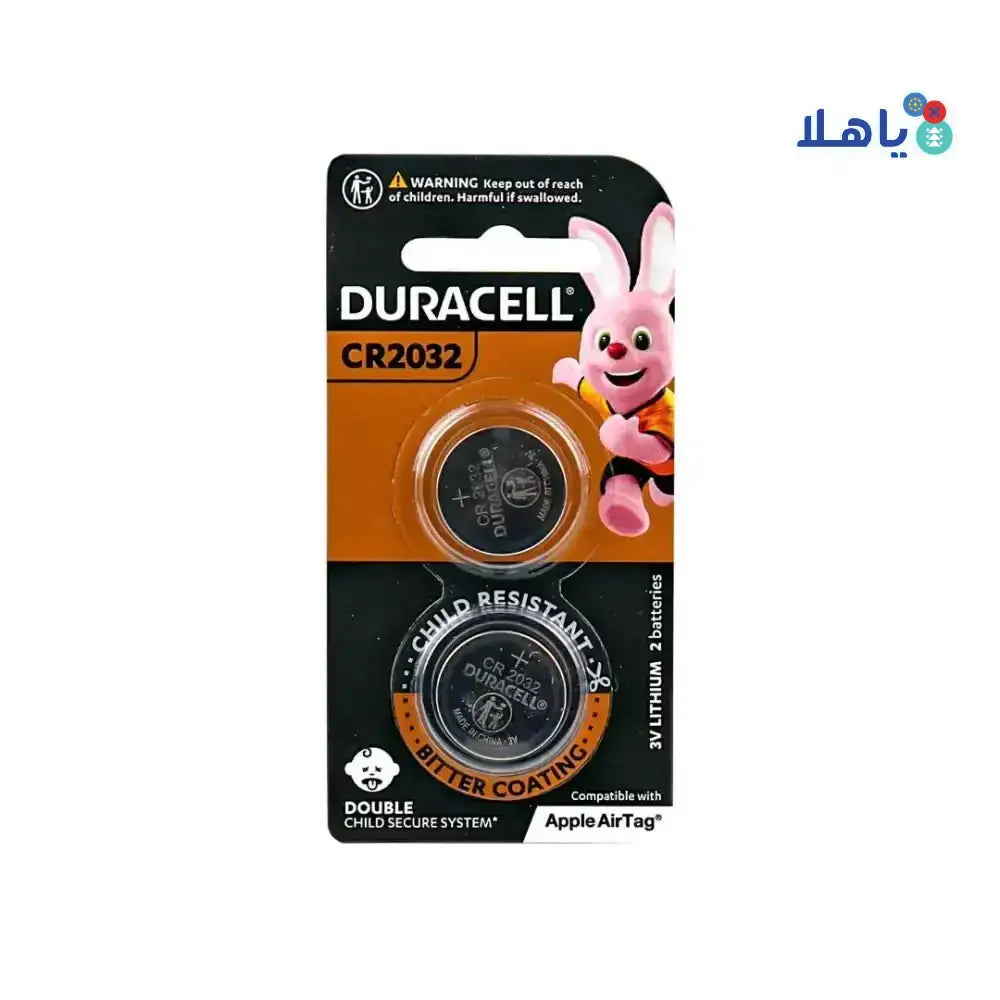 DURACELL - Duracell Lithium Coin Battery 2pcs - CR2032 - Pharmazone - 