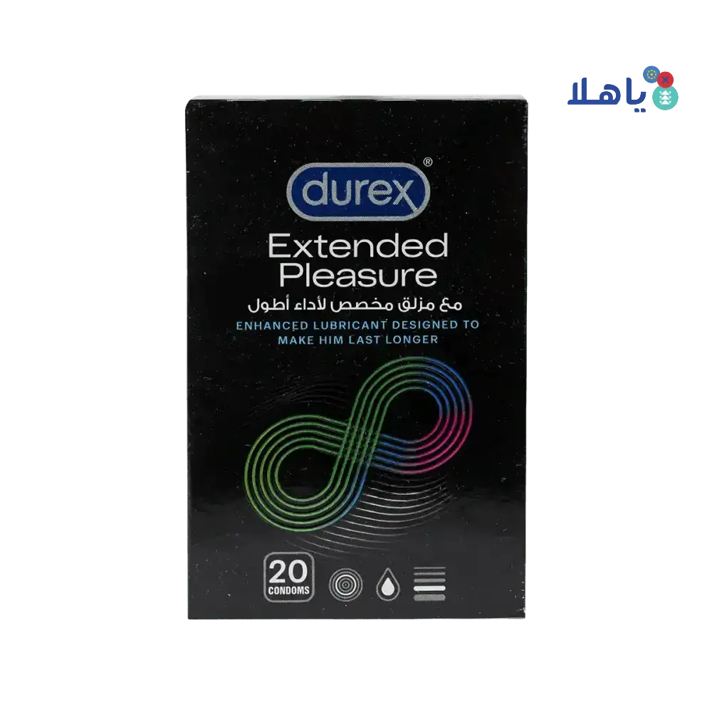 RB DUREX - DUREX CONDOM EXTENDED PLEASURE 20S - Pharmazone - 