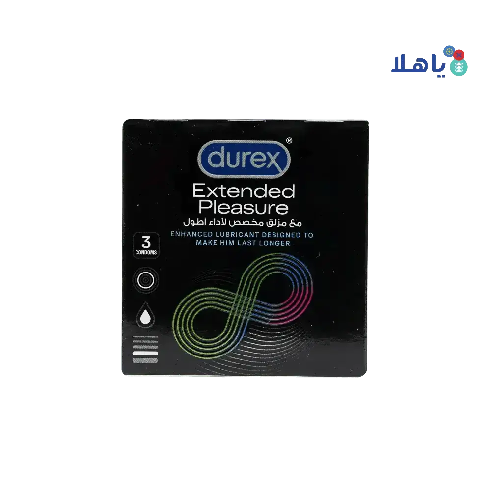 RB DUREX - DUREX CONDOM EXTENDED PLEASURE 3S - Pharmazone - 