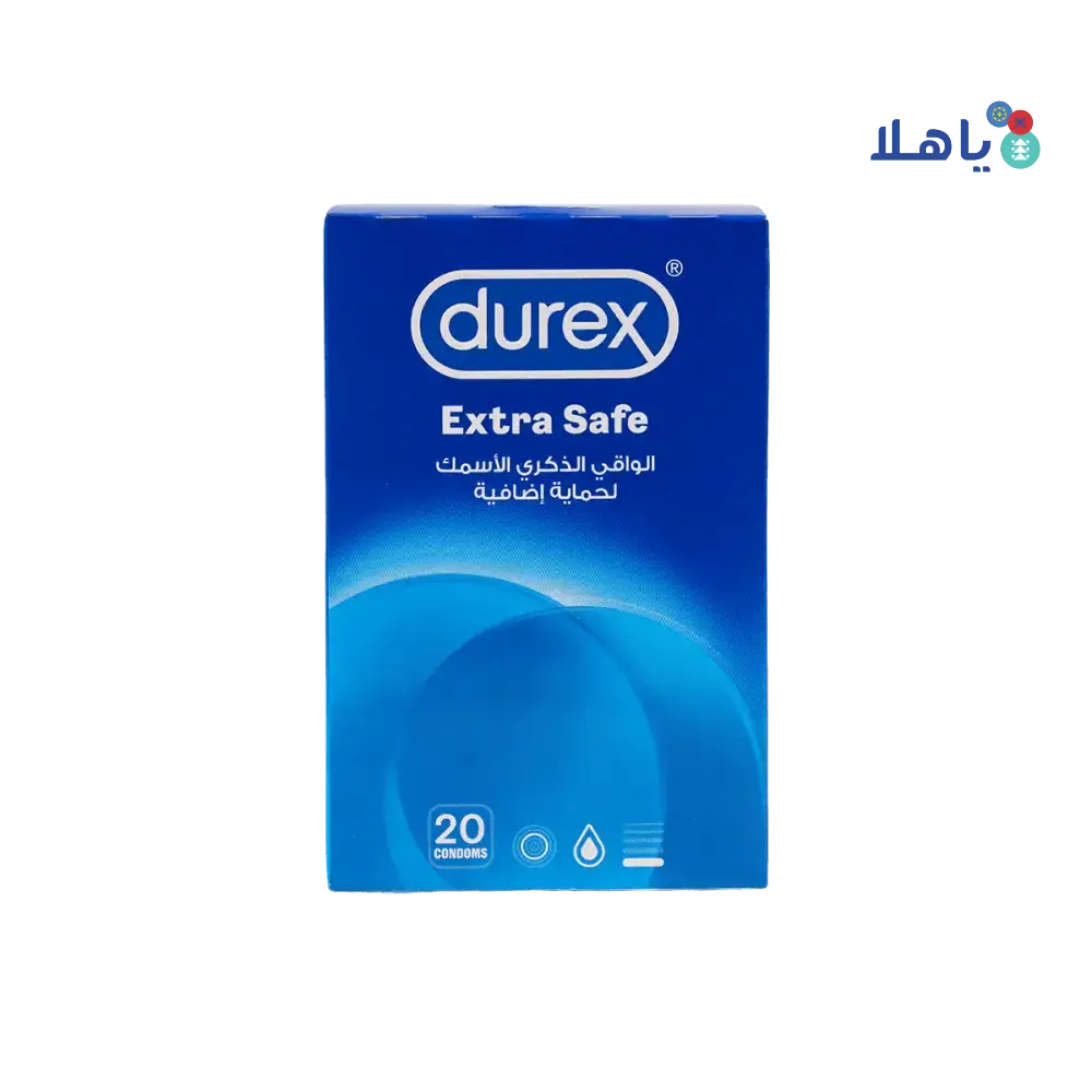 RB DUREX - DUREX CONDOM EXTRA SAFE 20S - Pharmazone - 